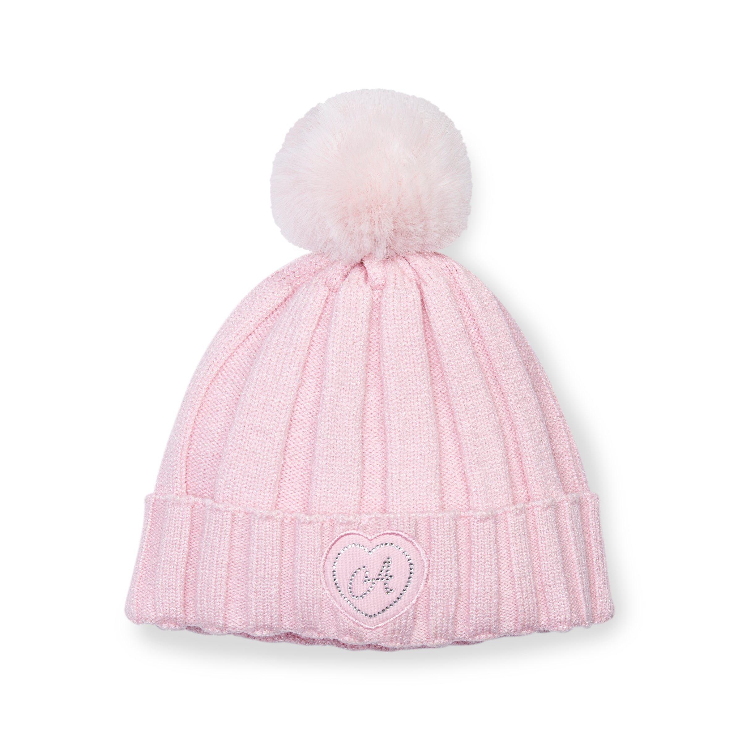 AW25 ADee MALLORY Pale Pink Pom Pom Hat