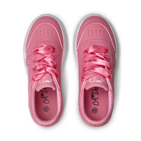 AW25 ADee PATTY Pink Ribbon Lace Platform Trainers