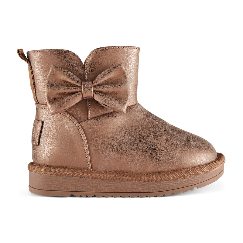 AW25 ADee BOWTIFUL Chocolate Brown Bow Boots