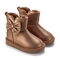 AW25 ADee BOWTIFUL Chocolate Brown Bow Boots