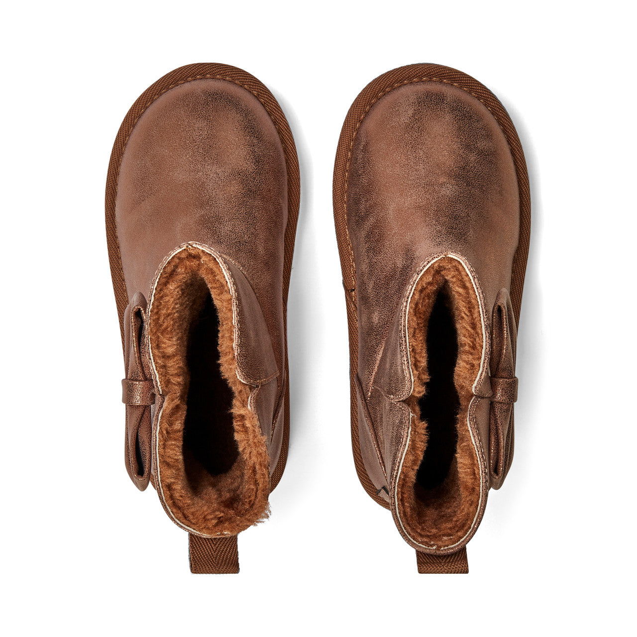 AW25 ADee BOWTIFUL Chocolate Brown Bow Boots