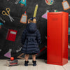 AW25 ADee JOYCE Back To School Navy Blue Long Coat