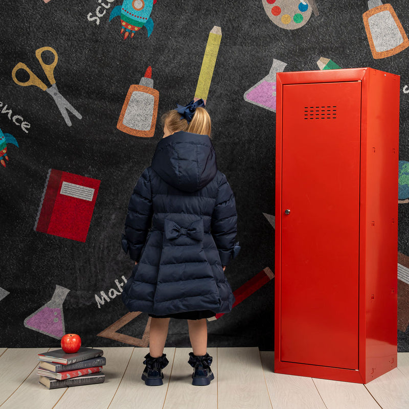 AW25 ADee JOYCE Back To School Navy Blue Long Coat