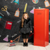 AW25 ADee AMIE Back To School Black Short Coat