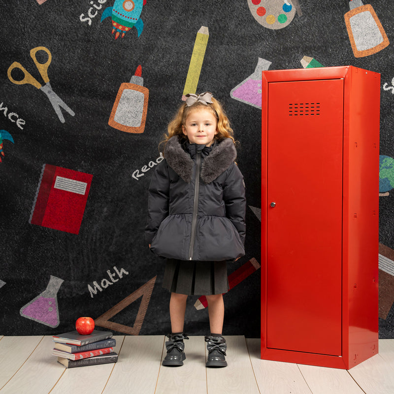 AW25 ADee AMIE Back To School Grey Short Coat