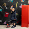 AW25 ADee AMIE Back To School Navy Blue Short Coat