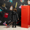 AW25 ADee STELLA Back To School Black Raincoat