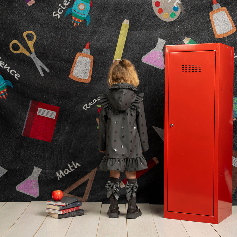 AW25 ADee STELLA Back To School Grey Raincoat