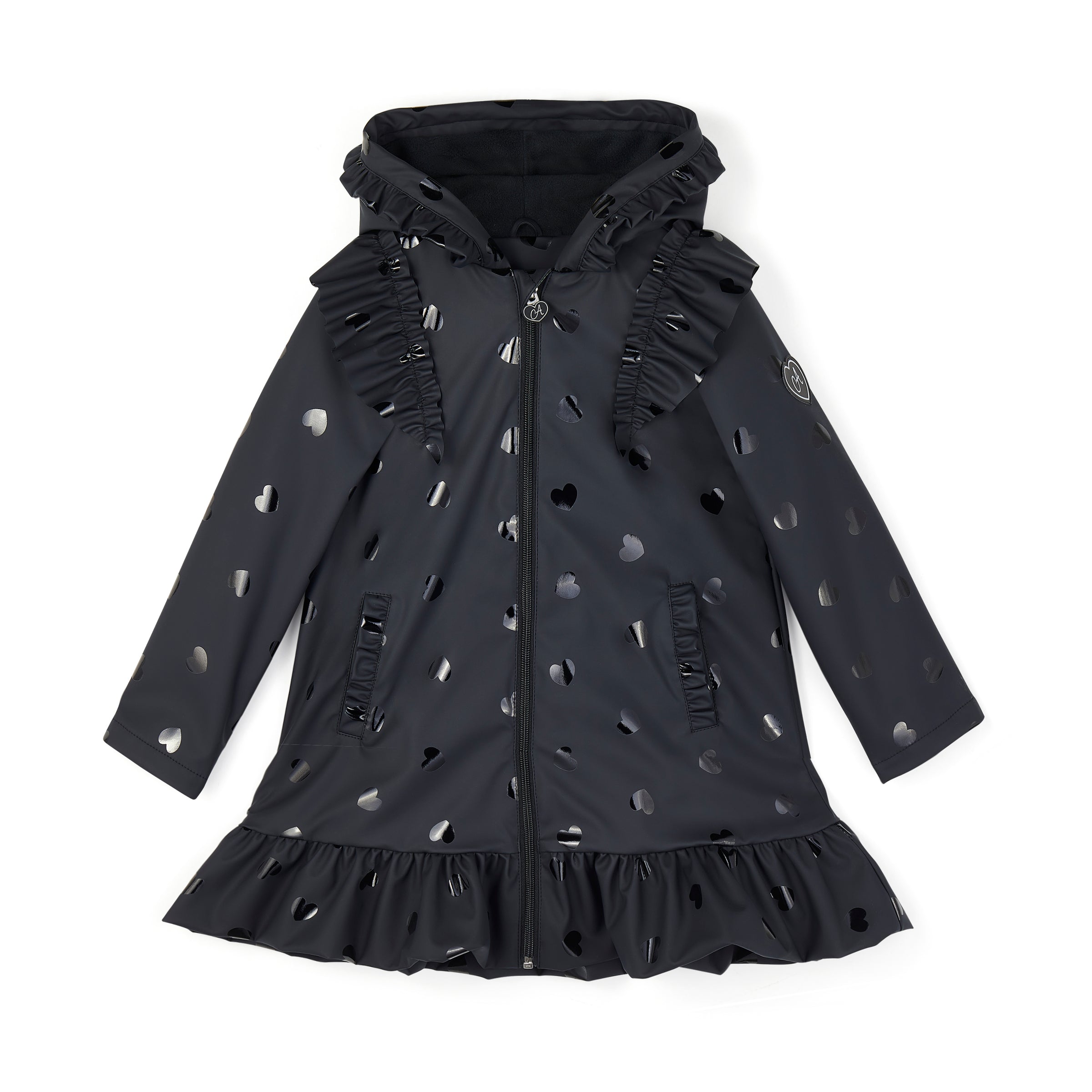 AW25 ADee STELLA Back To School Black Raincoat