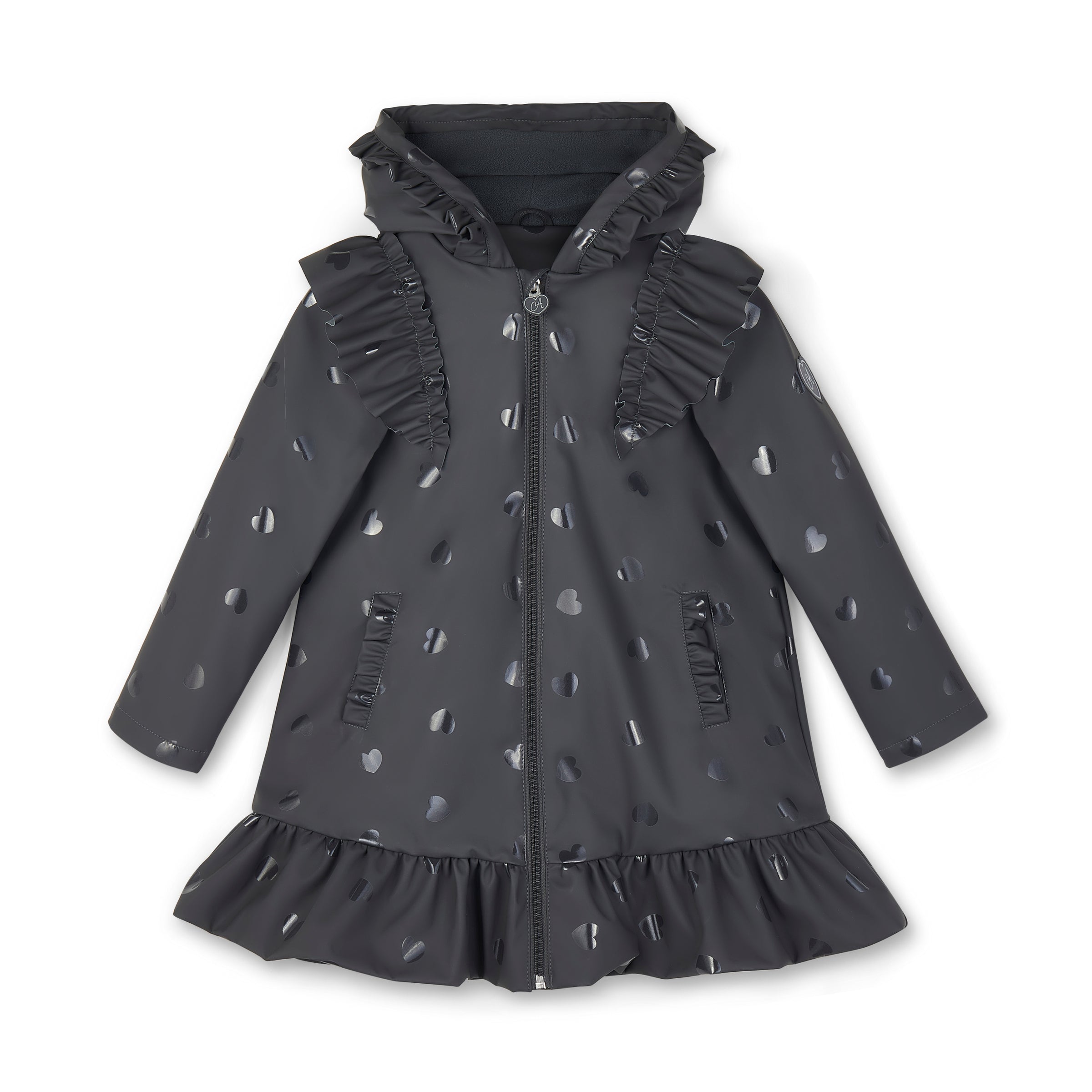 AW25 ADee STELLA Back To School Grey Raincoat