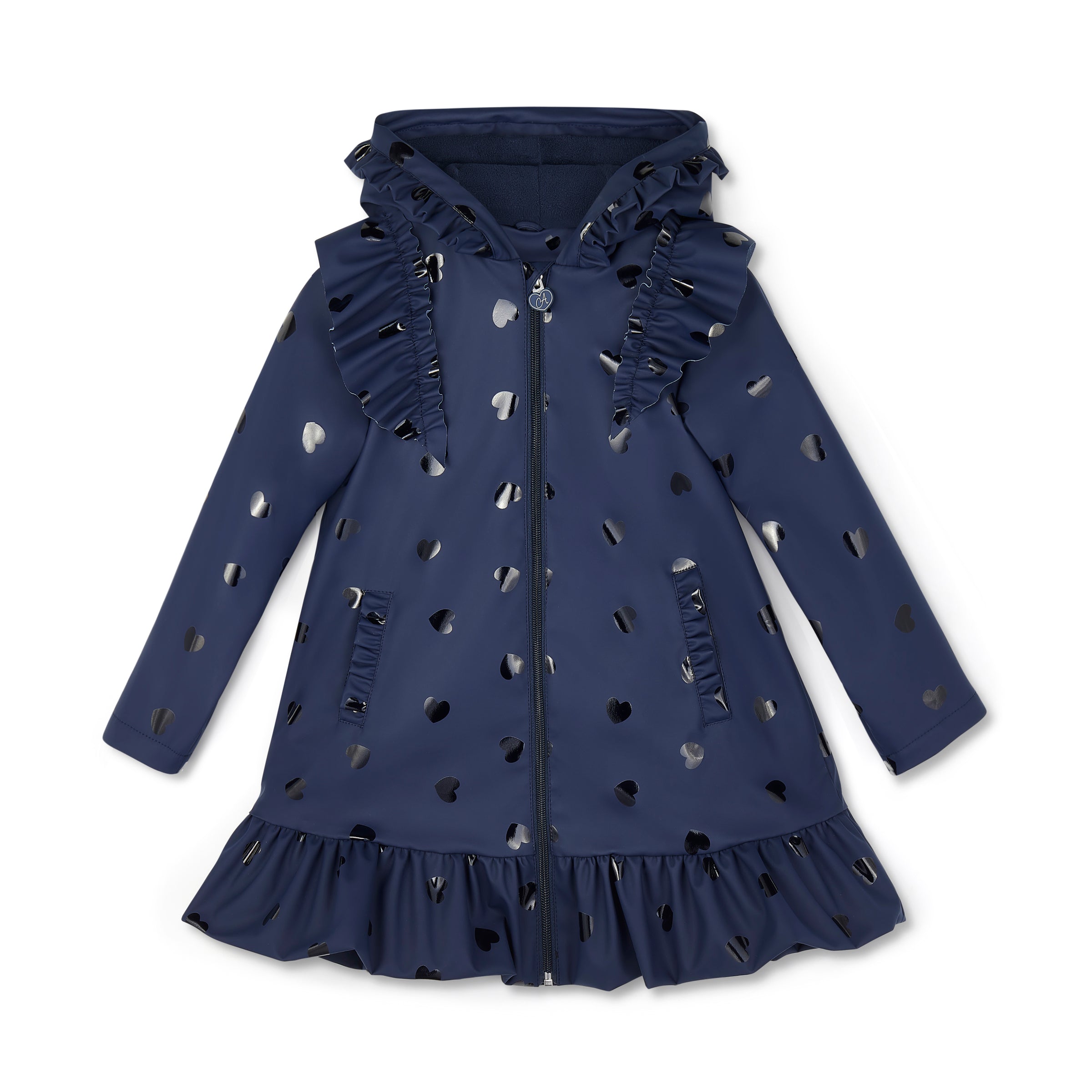 AW25 ADee STELLA Back To School Navy Blue Raincoat