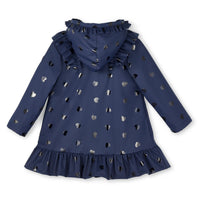 AW25 ADee STELLA Back To School Navy Blue Raincoat