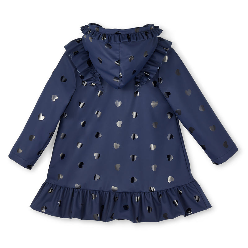 AW25 ADee STELLA Back To School Navy Blue Raincoat