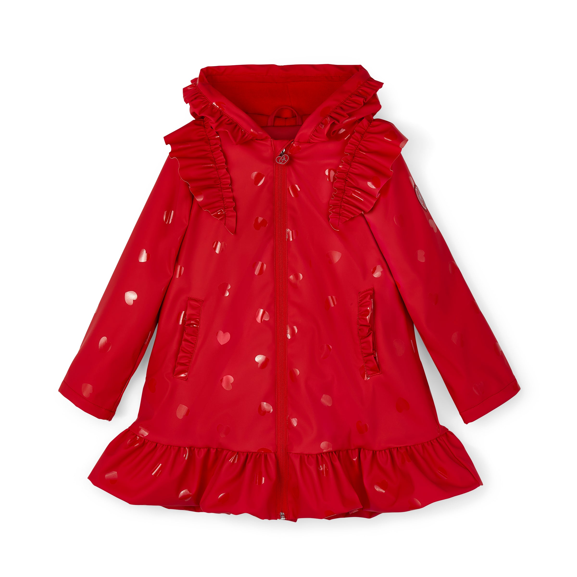 AW25 ADee STELLA Back To School Red Raincoat