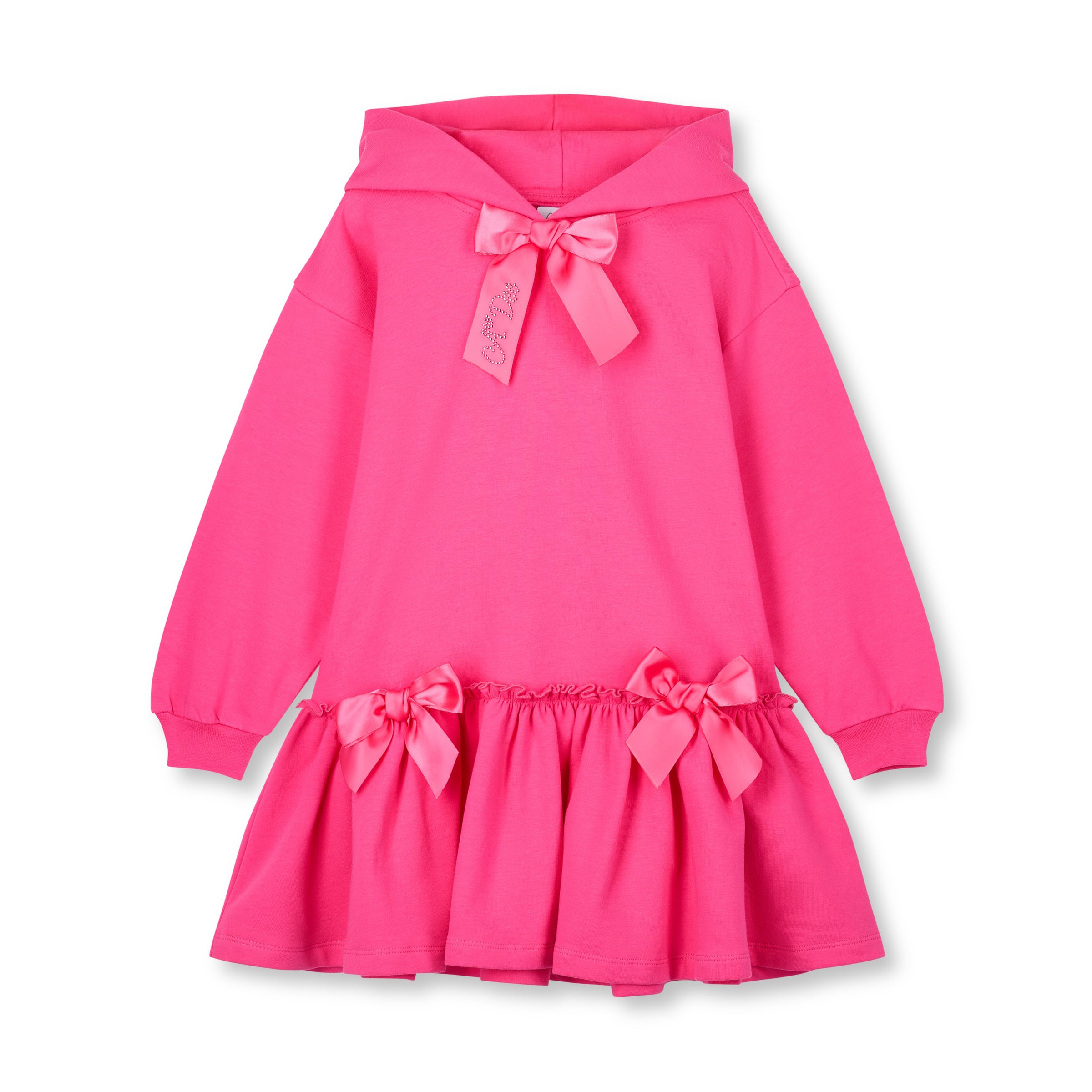 ADee Girls ALANA Pink Hoody Dress