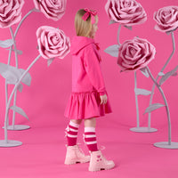 ADee Girls ALANA Pink Hoody Dress