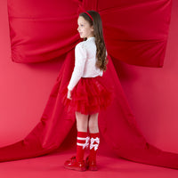 ADee Girls BLAIR Red Tulle Skirt Set