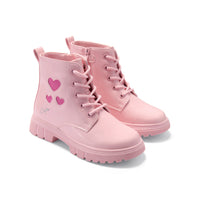 ADee Girls AMORE Pink Heart Boots