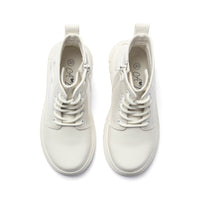 ADee Girls AMORE White Heart Boots