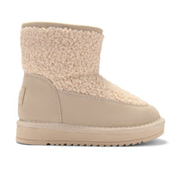 ADee Girls TEDDIE Beige Boucle Boots