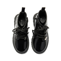 ADee Girls SELENE Black School Boots