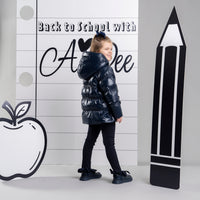 ADee Girls LUNA Navy Short School Jacket