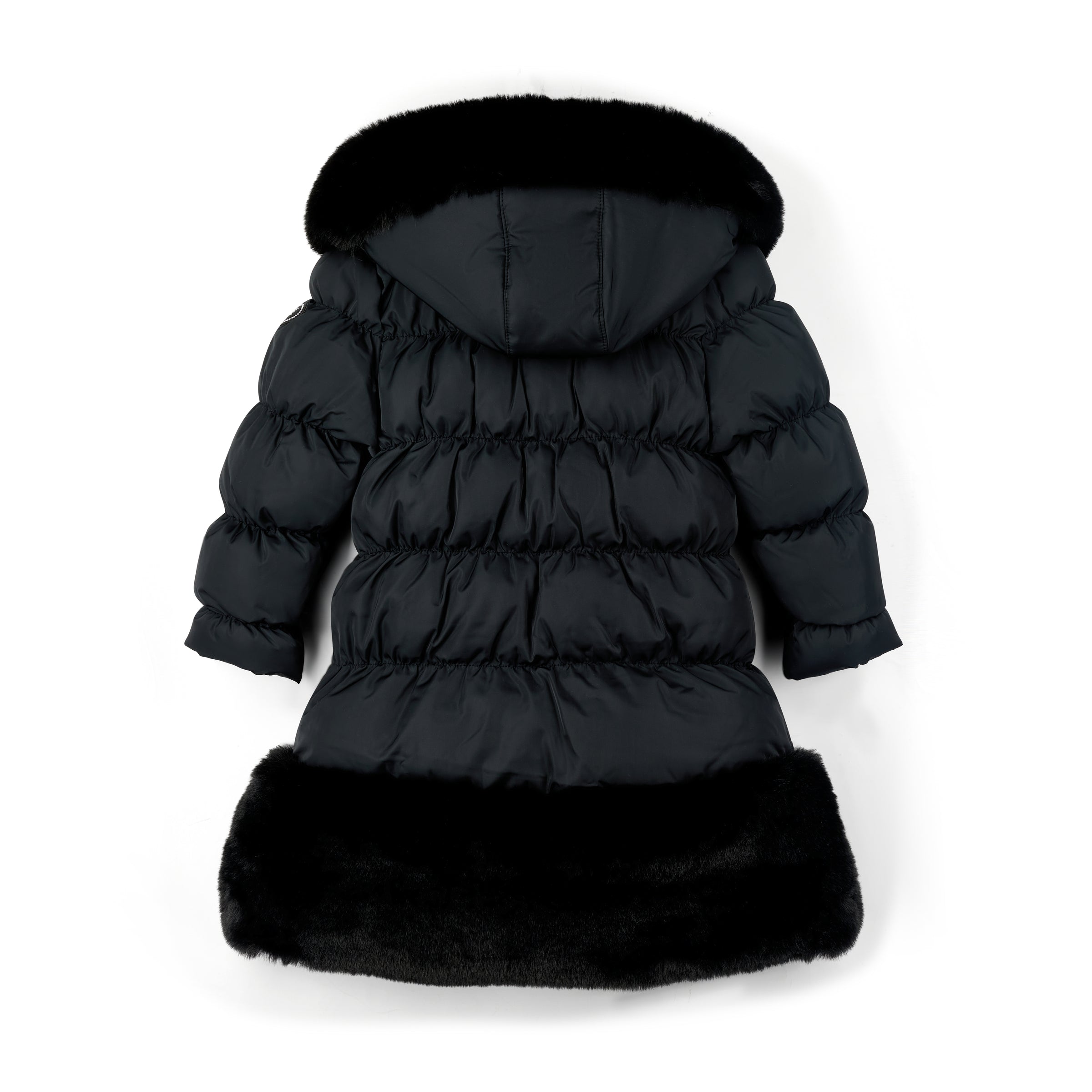 ADee Girls RHEA Black Long School Jacket