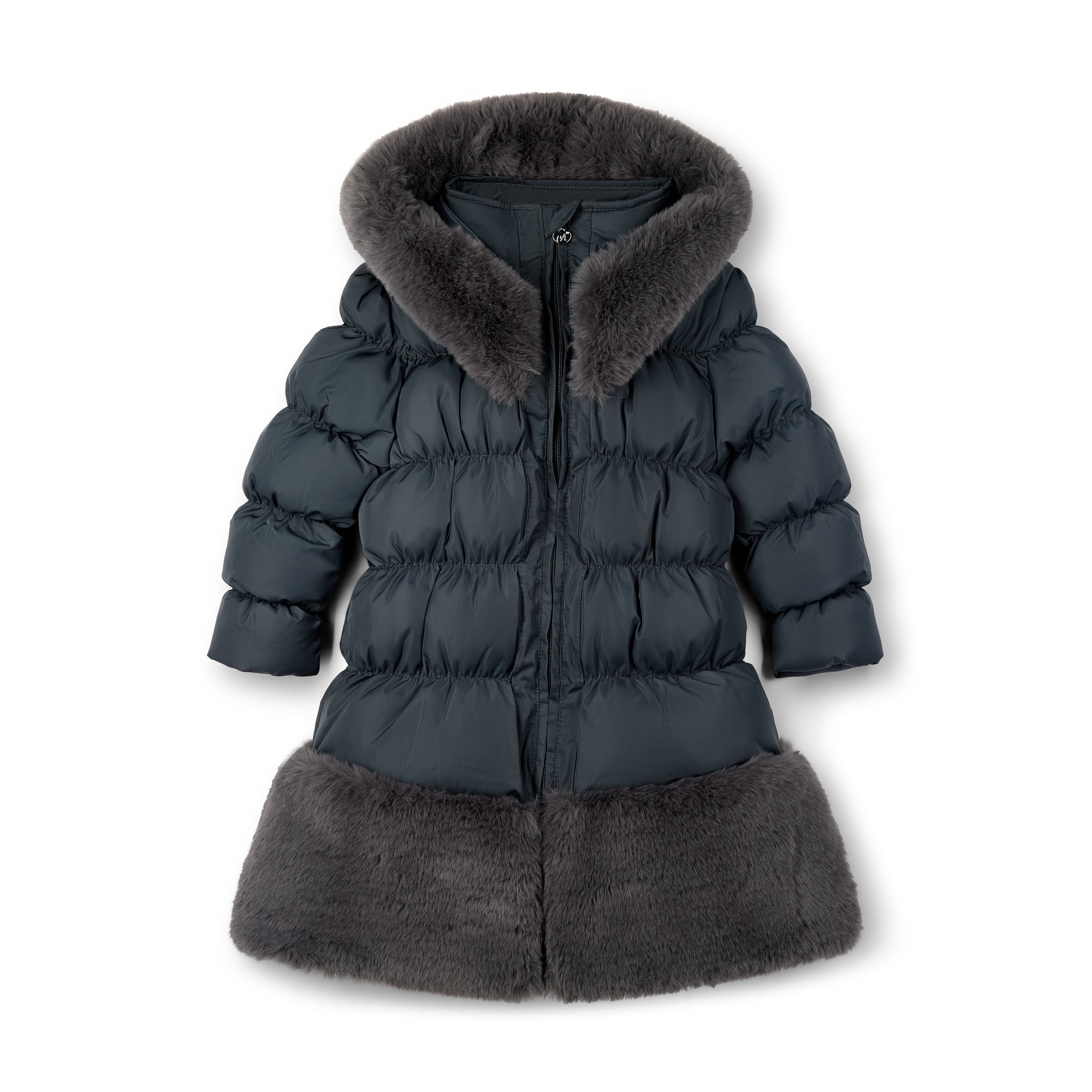 ADee Girls RHEA Grey Long School Jacket