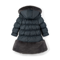 ADee Girls RHEA Grey Long School Jacket