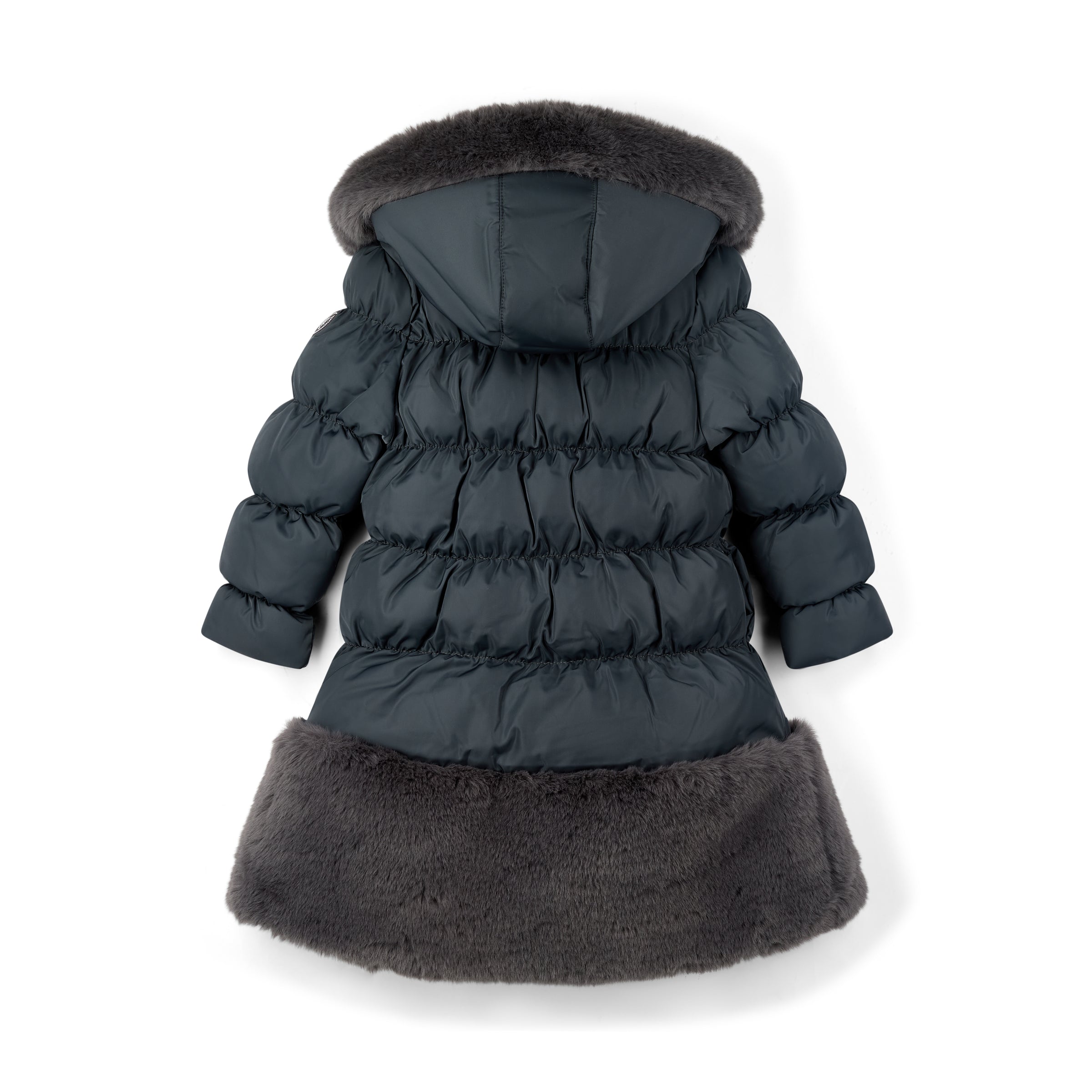 ADee Girls RHEA Grey Long School Jacket