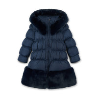 ADee Girls RHEA Navy Long School Jacket