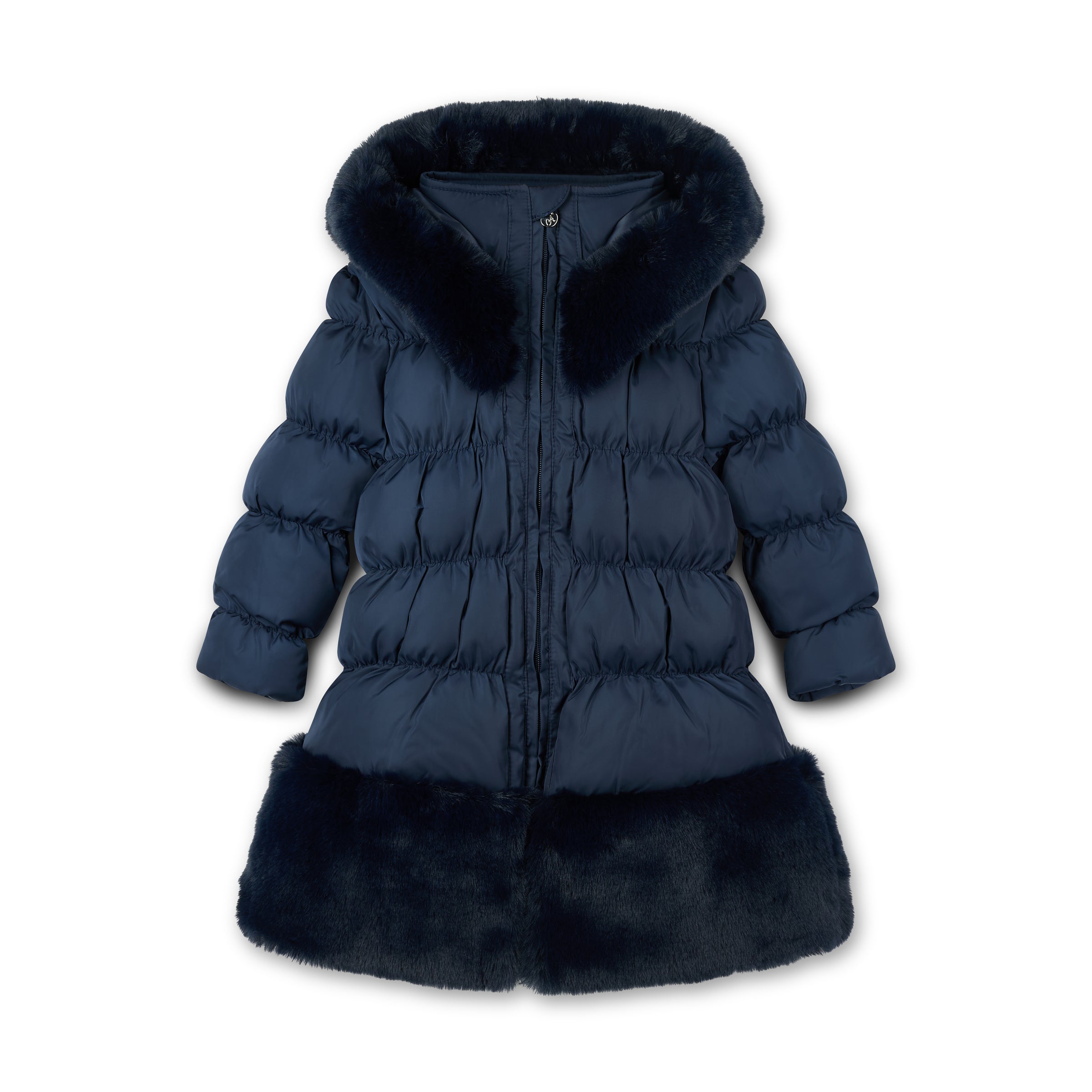 ADee Girls RHEA Navy Long School Jacket
