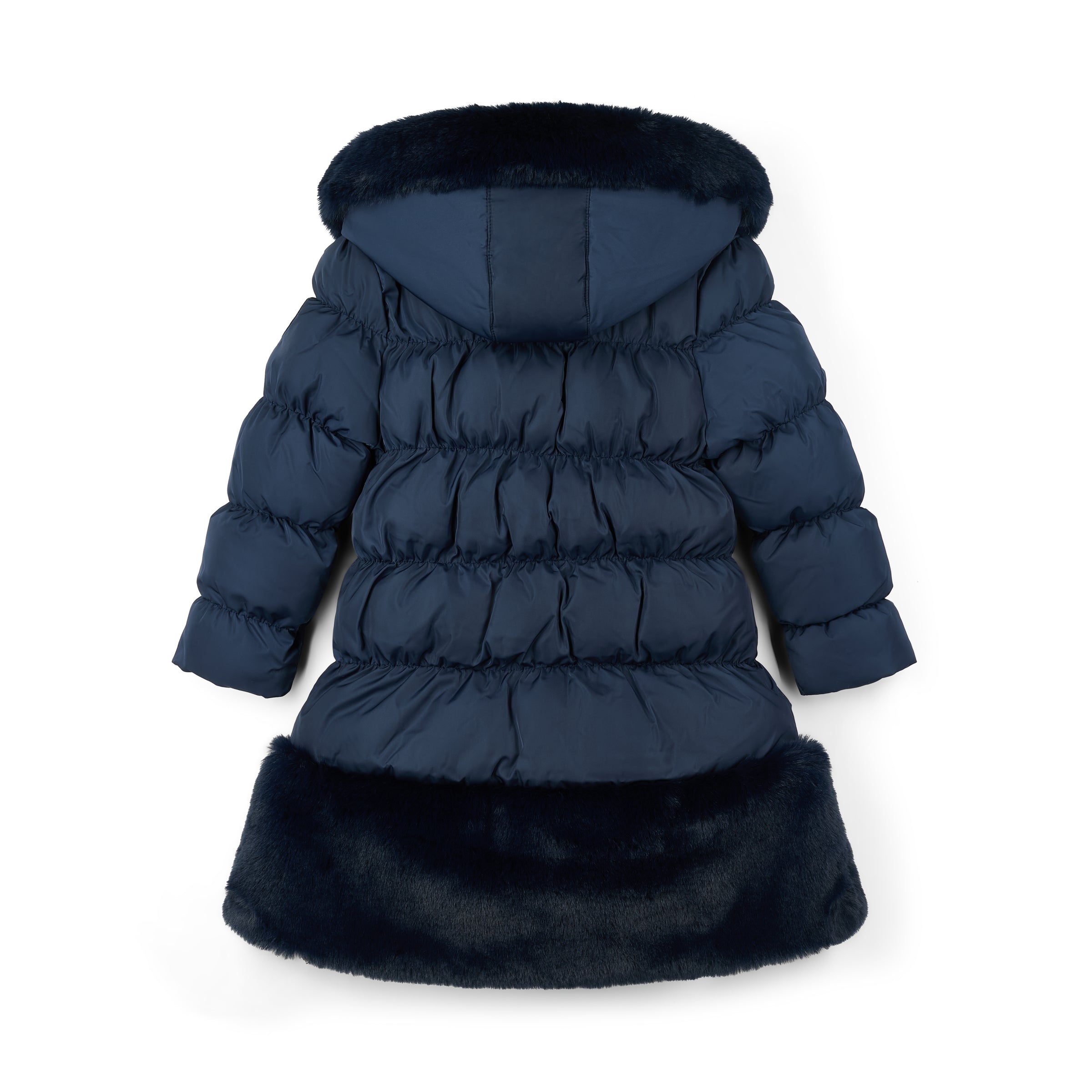 ADee Girls RHEA Navy Long School Jacket