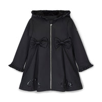 ADee Girls NOVA Black School Raincoat