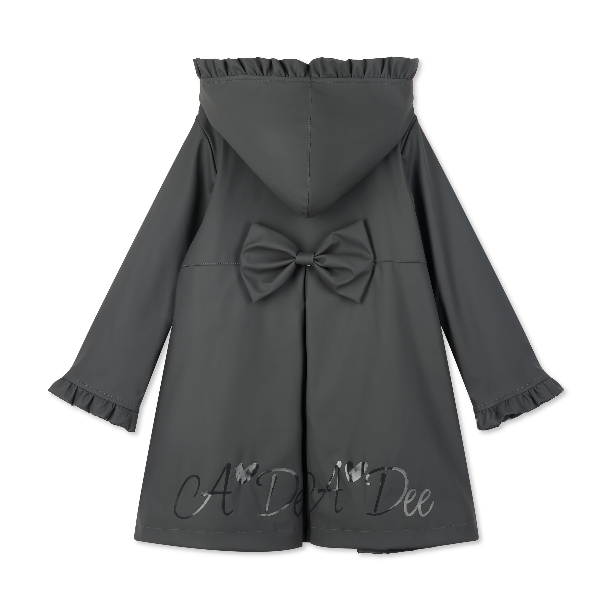 ADee Girls NOVA Grey School Raincoat