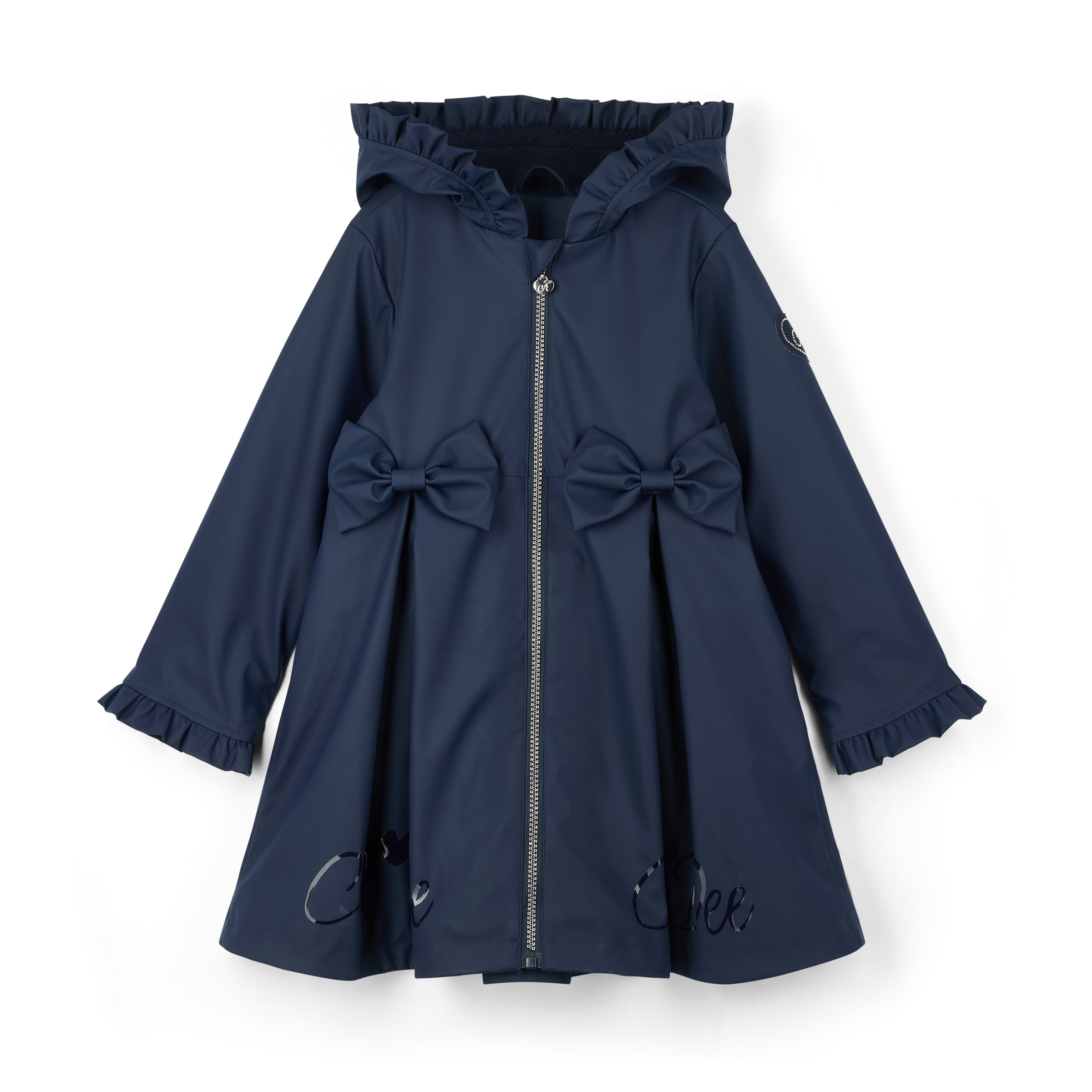 ADee Girls NOVA Navy School Raincoat