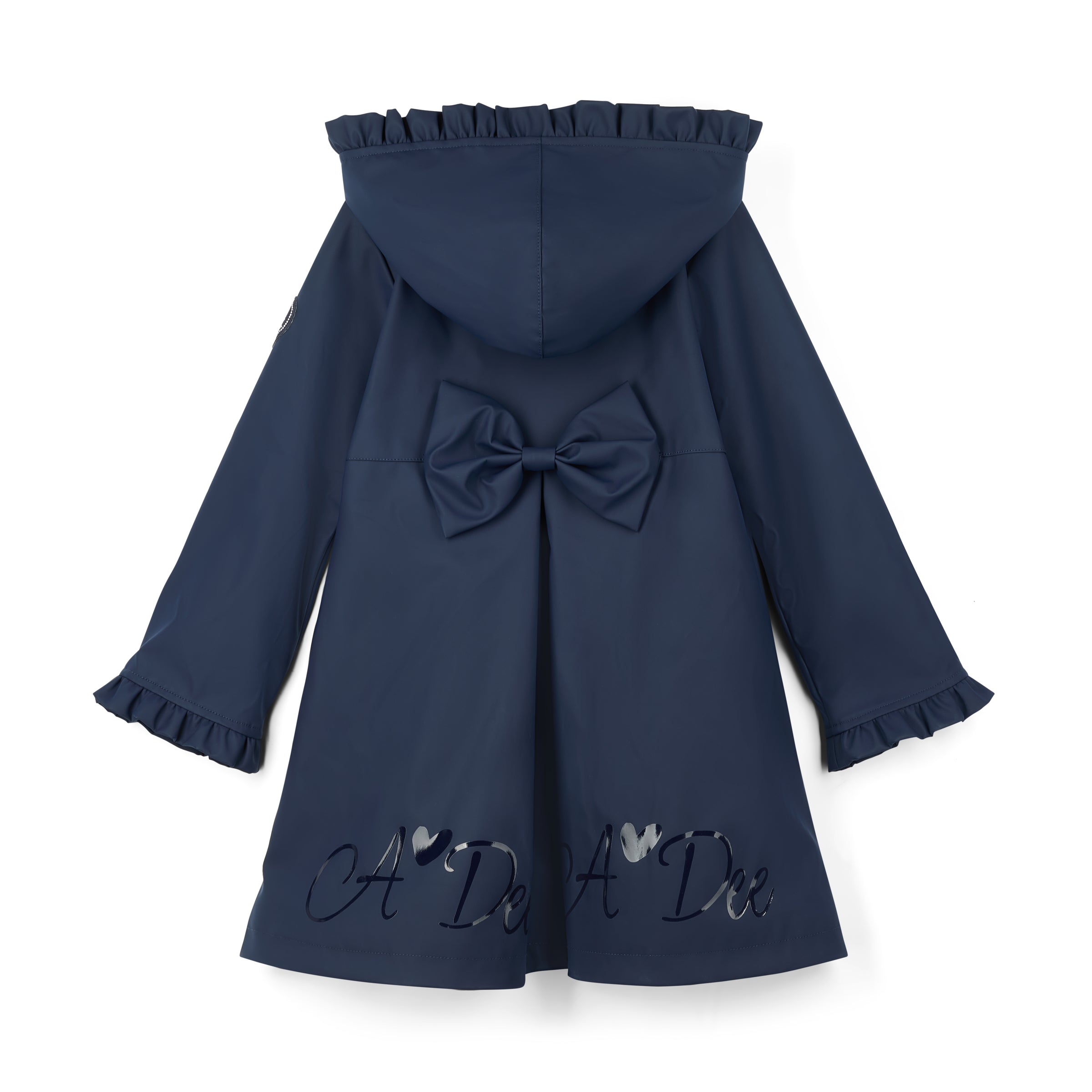 ADee Girls NOVA Navy School Raincoat
