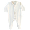 Baby Gi Ivory Velour Country Babygrow
