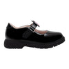 AW25 Lelli Kelly DAISY Black Patent Leather School Shoes