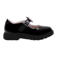 AW25 Lelli Kelly DAISY Black Patent Leather School Shoes
