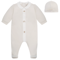 AW25 Emile Et Rose KENT Stone & White Toys Babygrow With Hat