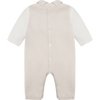 AW25 Emile Et Rose KENZIE Stone & White Knitted Buttons All In One