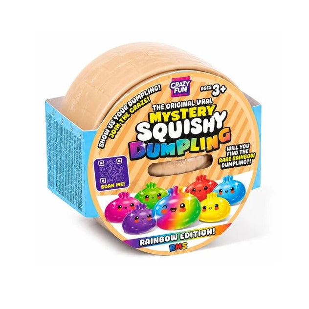 RMS Unisex Crazy Fun Mystery Rainbow Dumpling Squishy Toy