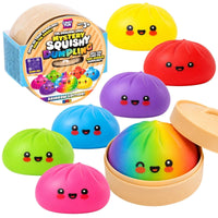 RMS Unisex Crazy Fun Mystery Rainbow Dumpling Squishy Toy