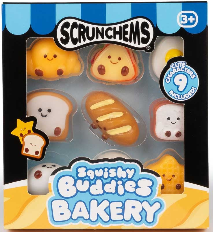 Scrunchems Unisex Squishy Buddies Bakery Squishy Toys