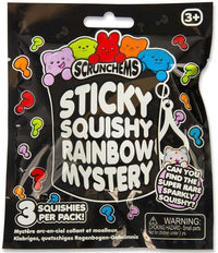 Scrunchems Unisex Sticky Squishy Rainbow Mystery Toy