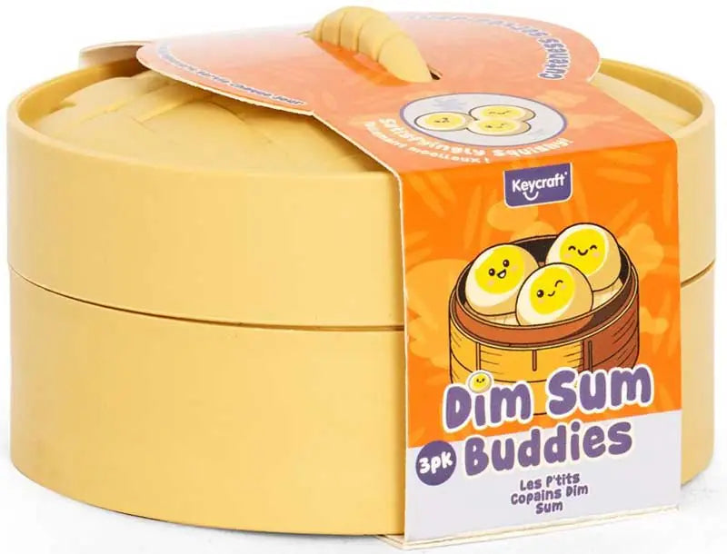 Dim Sum Buddies Unisex Three Pack Of Squishy Toys