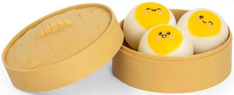 Dim Sum Buddies Unisex Three Pack Of Squishy Toys