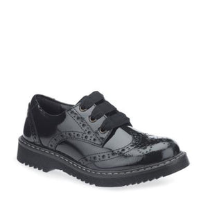 Start-Rite IMPULSIVE Black Patent Leather School Shoes