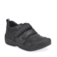Start-Rite STRIKE Black Leather School Shoes